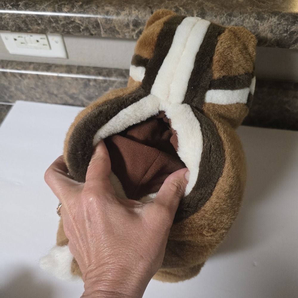 Group Hands on Bible 16" Hand Puppet Gray Mouse w/ Whiskers Chadder Chipmunk 14" - Picture 7 of 7